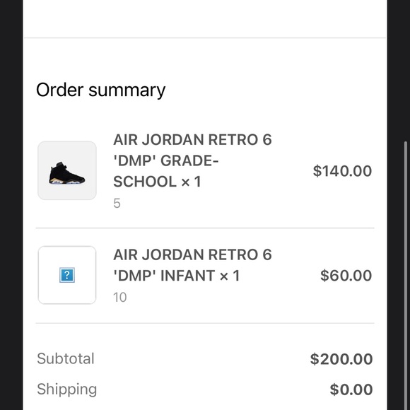 Black and gold air Jordan 6